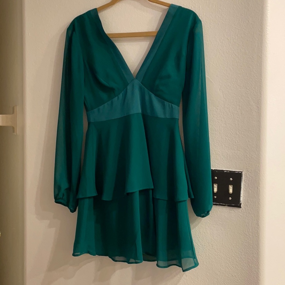 BCBG green dress